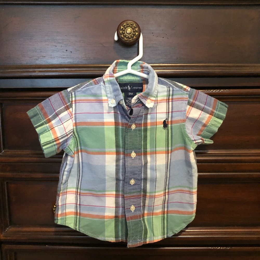 Polo Ralph Lauren Kids Plaid Button Down Shirt